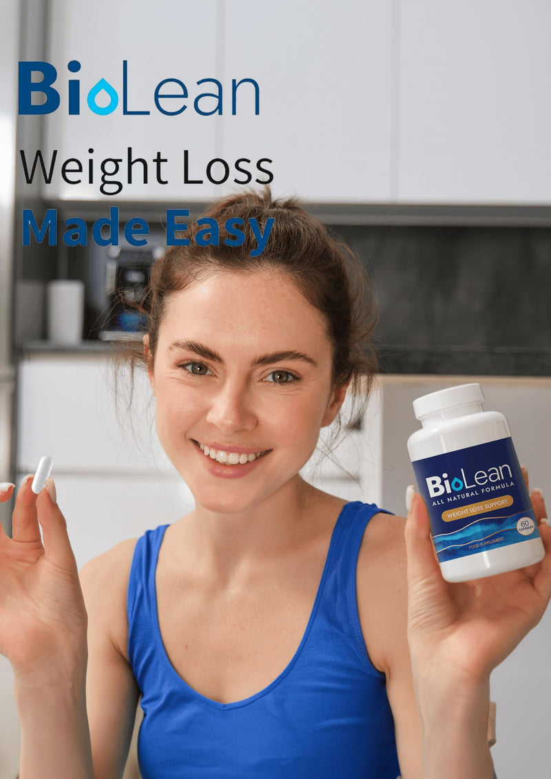 BioLean - All Natural Formula - 60 Capsules / 1 Month Supply