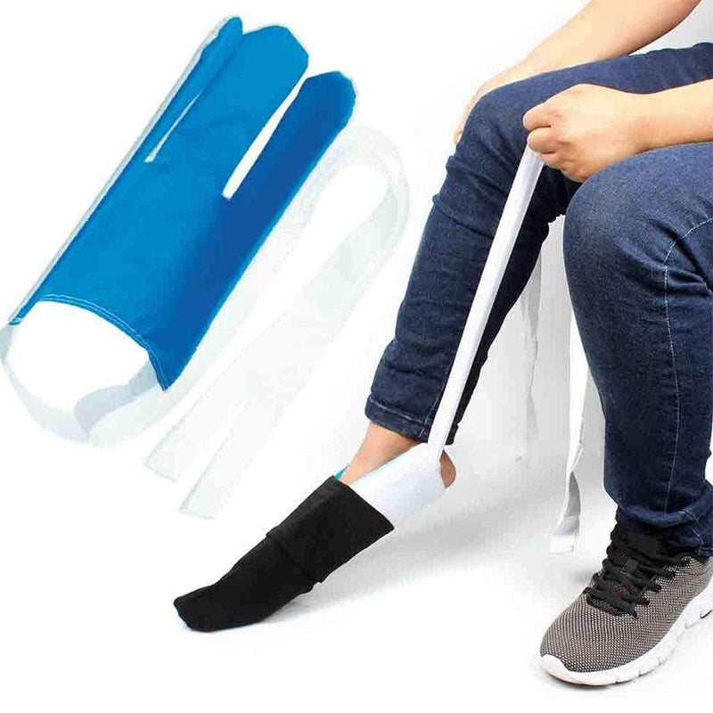 Hip Replacement Kit - Including Sock Aid, Leg Lifter Strap and Pants Assist for Easy Movement and Comfort After Surgery. Perfect for Recovery!