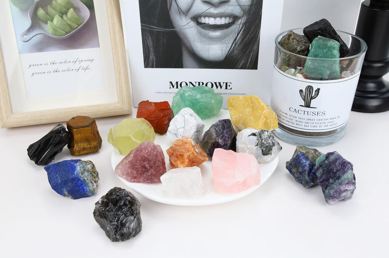 [Australia] - XIANNVXI Moonstone 1.8-2.2" Large Raw Crystals and Healing Stones Natural Rough Crystal Rocks for Decor Gifts Tumbling Cabbing Polishing Fountain Rocks 1PCS 