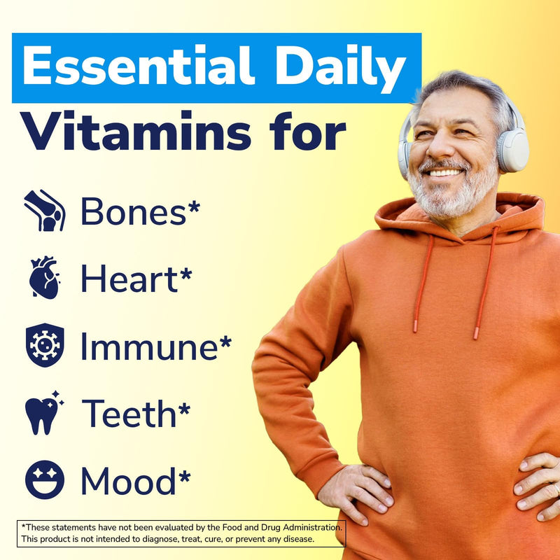 Vitalibre Vitamin D3 K2 Supplement, Vitamin D3 10000 IU & 200 mcg K2 MK7 | Enhanced Calcium Absorption, Bone, Heart, Immune & Mood Support, No Soy, Easy to Swallow, 300 Softgels 300 Count (Pack of 1)