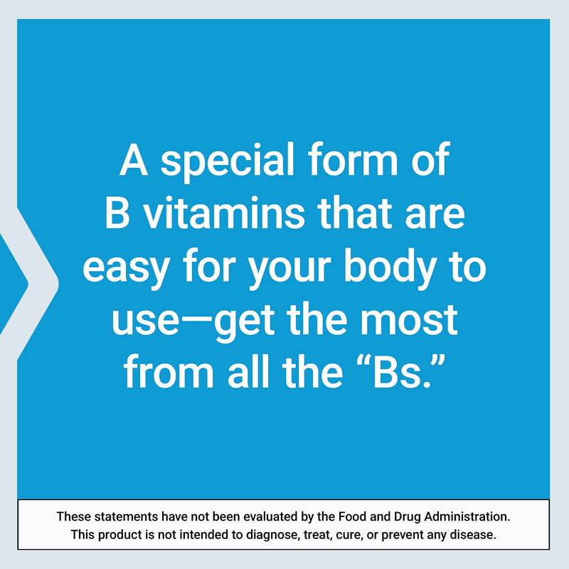 Life Extension BioActive Complete B-Complex, 60 Vegetarian Capsules | Complete B Complex for Heart, Brain & Nerve Support with Healthy Energy & Metabolism in Vegetarian Capsules 60 Count (Pack of 1)