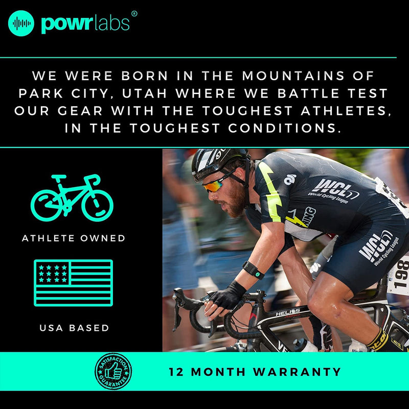 [Australia] - Powr Labs Bluetooth Armband Heart Rate Monitor - ANT+ Compatible with Polar, Peloton, Wahoo, Strava, Garmin, Whoop 
