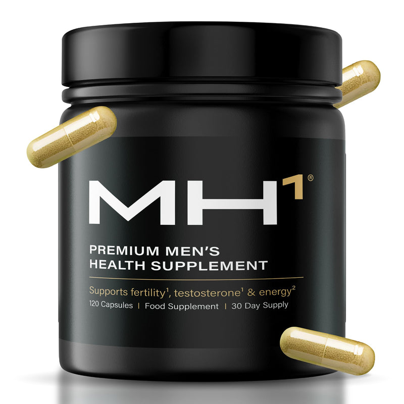 Male Fertility & Conception Supplement with Probiotic | Ashwagandha, Zinc, D-Aspartic Acid, Maca & L Reuteri | Testosterone Support | 120 Vegan Capsules | 30 Day Supply | Made in The UK | Lab Tested