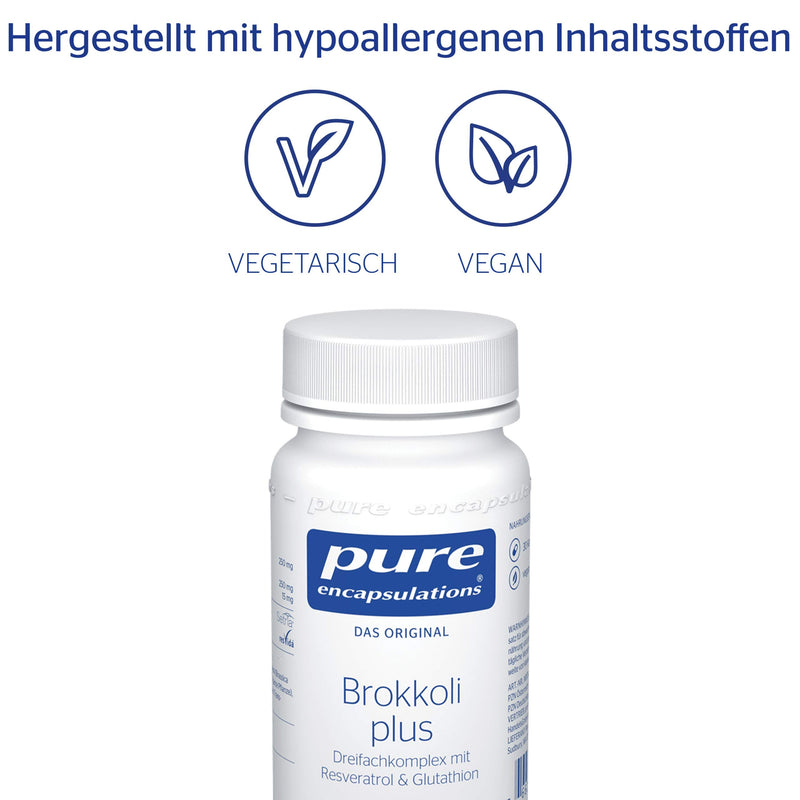 [Australia] - Pure Encapsulations - Broccoli Plus - 60 capsules 
