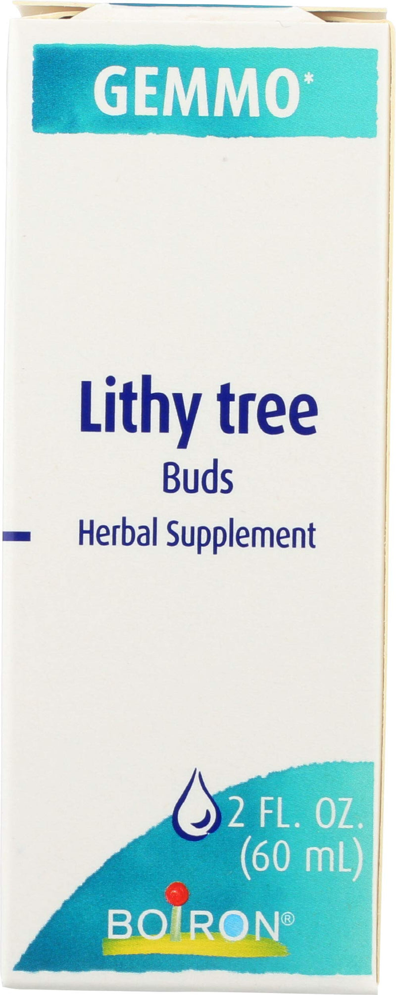 Boiron Lithy Tree Herbal Supplement - 2 oz | Gemmotherapy / young-shoots herbal supplement. Size: 2 oz.