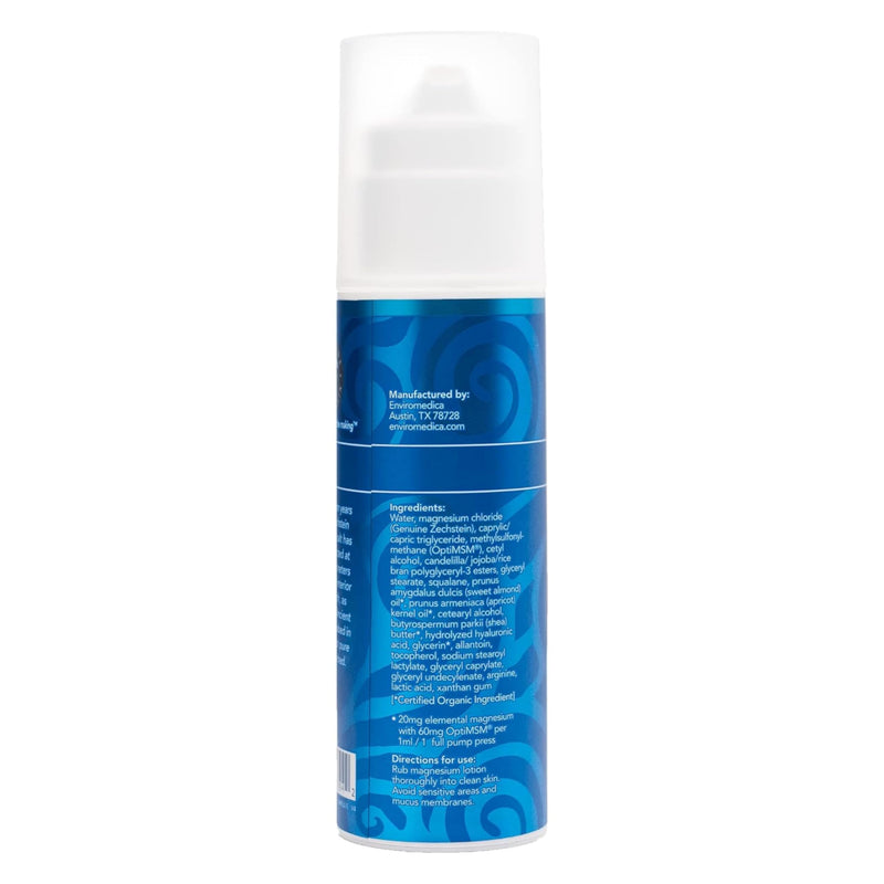 Ancient Minerals Magnesium Lotion Ultra with MSM, Zechstein, 5oz | Zechstein magnesium chloride lotion with OptiMSM for enhanced topical absorption. 5 oz. 5 Ounce (Pack of 1)