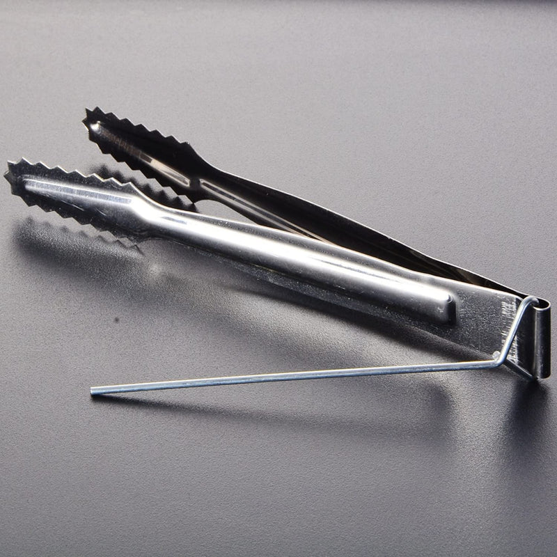 [Australia] - 2 Pieces Shisha Coal Tongs Metal Charcoal Pliers Arabian Hookah Accessories Kitchen Utensils 
