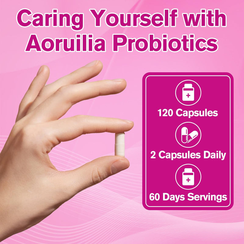 26-in-1 Probiotics for Women with 200 Billion CFUs 15 Strains, Digestive Enzymes & Cranberry Extract, Natural Prebiotics Vaginal Probiotics for Gut Health, Urinary, Immune, Digestion - 120 Vegan Caps