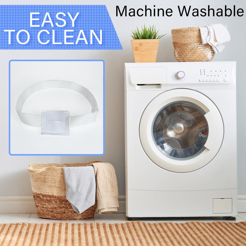 [Australia] - Tondiamo 2 Pcs Feeding Tube Holders Elastic PEG Feeding Tube Belt G Belt for Gastrostomy J PEG Peritoneal Dialysis Abdominal Pouch Pad Accessories, Adjustable and Washable, 28-43 Inch Waist 