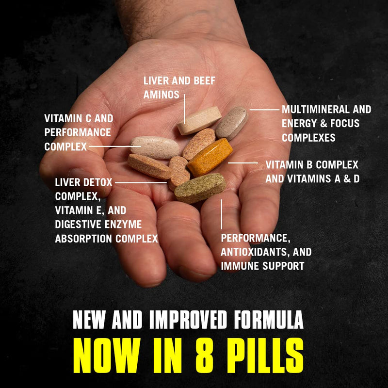 [Australia] - Animal Pak - Convenient Multivitamin for Men & Women Daily All-in-One Vitamin & Supplement Pack - Zinc, Vitamins C, B, D, Amino Acids, and Immune Support - Sports Nutrition Performance - 44 Count 44 Count (Pack of 1) 