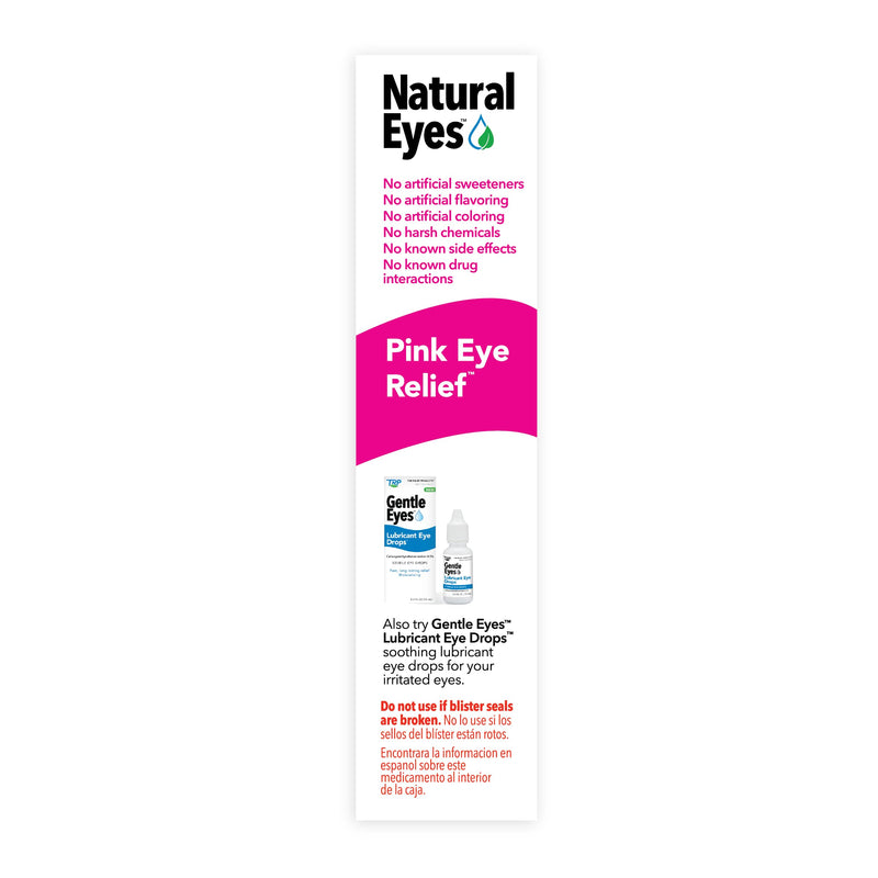 Natural Eyes Pink Eye Relief Fast Dissolving Tablets