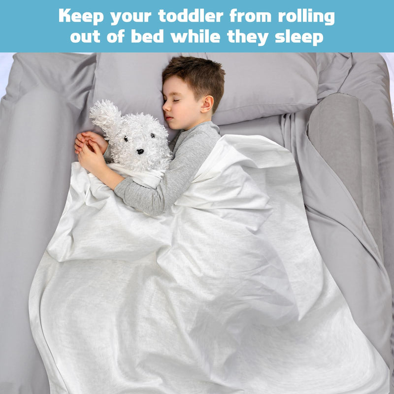 [Australia] - 2Pack Travel Bed Rails for Toddlers | Non-Slip Soft Flocking Portable Inflatable Bed Rails for Toddlers | Travel Toddler Bed Rail for Full, Queen, King Size Beds | Portable Bed Rail for Travel 