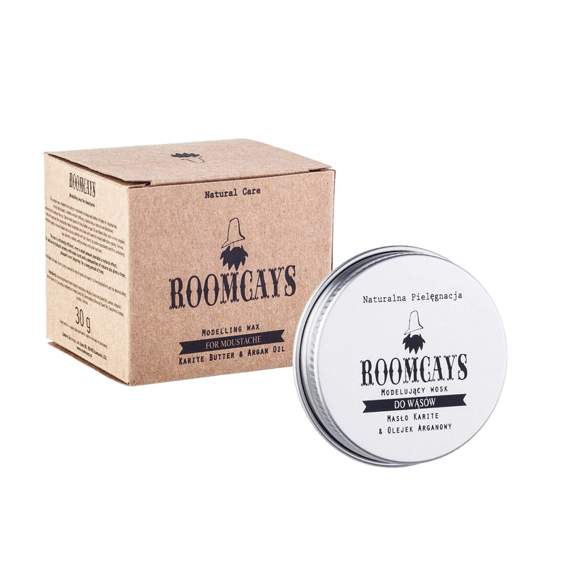 [Australia] - Mustache wax in an aluminum can - 30g, strong mustache hold - mustache wax - wax for styling mustaches and beards - beard wax 100% natural ingredients (30 g (pack of 1)) 30 g (pack of 1) 