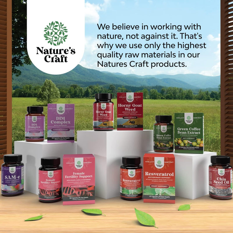 [Australia] - Natural Mind and Memory Supplement for Increased Mental Performance and Clarity Supports Brain Function Made with Pure Green Tea Extract DMAE Bitartrate and Vitamins 60 Capsules by Natures Craft 