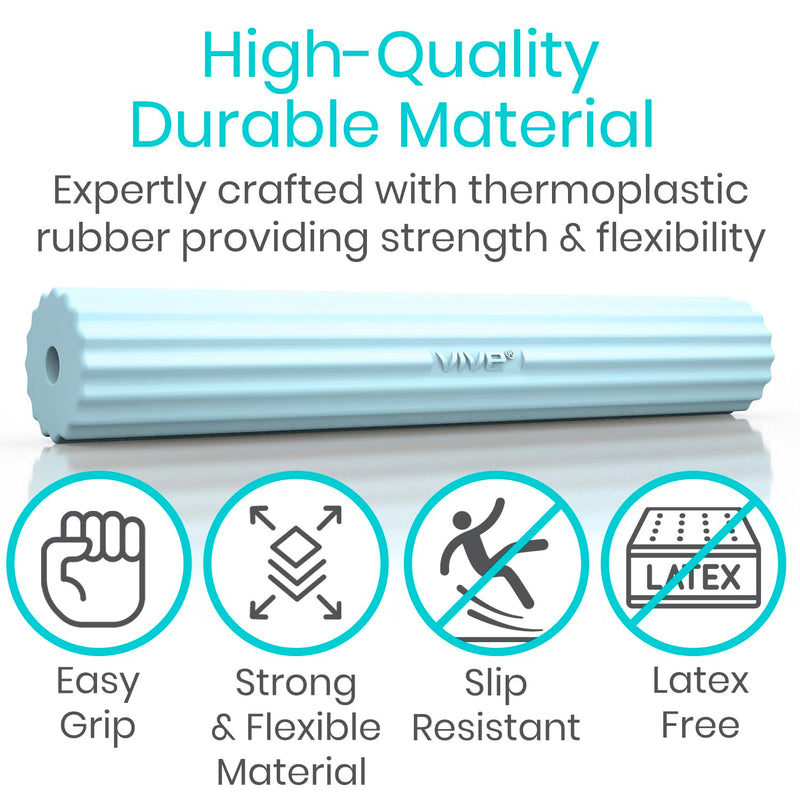 [Australia] - Vive Flex Therapy Bar for Tennis Elbow Relief (X-Light) - Physical Therapy Aid, Improve Tendonitis & Grip Strength- Resistance for Golfers, Hand, Epicondylitis, Equipment- Strengthens Wrist & Forearm Light Green - Extra Light 