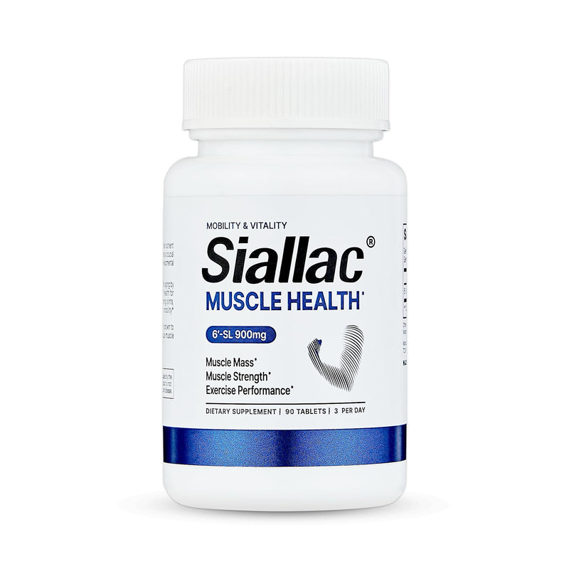 [Australia] - Muscle Health - Made in USA - Enhance Muscle Mass & Strength, Fast Workout Recovery, Reduce Fatigue & Boost Exercise Performance, 6-Sialyllactose (6-SL), 900mg, 90 Tablets 