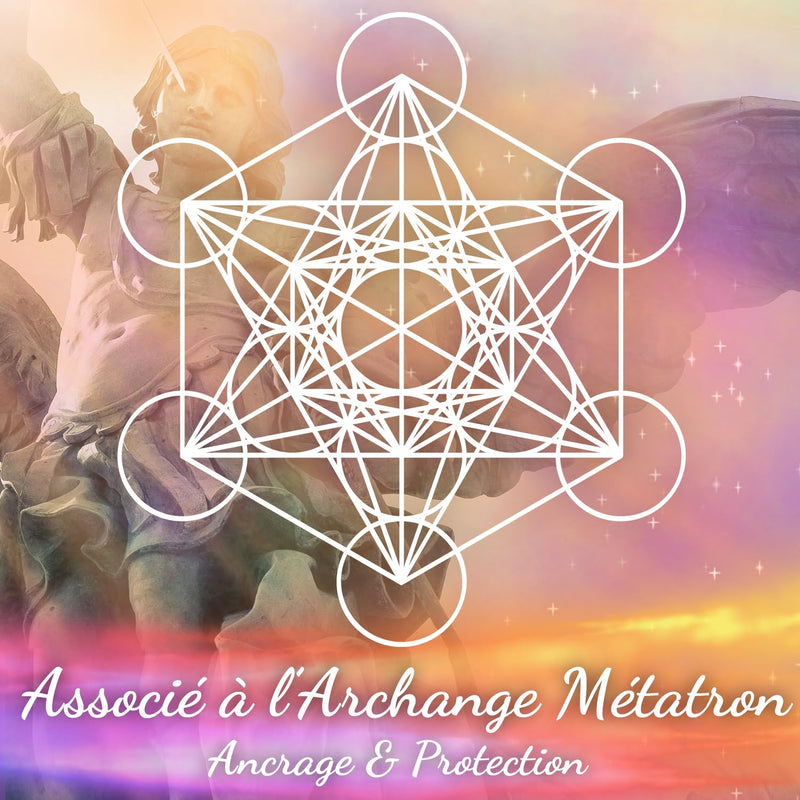 [Australia] - Flower of Life made of wood for charging stones and pendulums divination & Metatron cube ⌀15 cm 