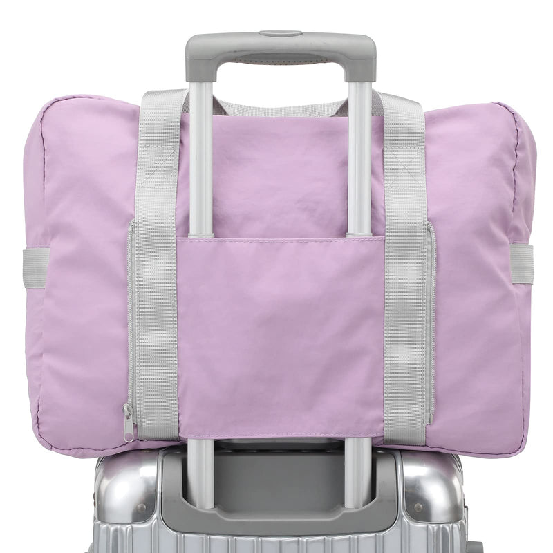 VanFn Foldable Travel Duffel Bag & Cosmetic Bags, Sports Duffels Gym Bag, Rainproof Nylon Totes, Travel Toiletry Bag for Girls Make Up Bag Brush Bags Toiletry Bag P.Travel Series