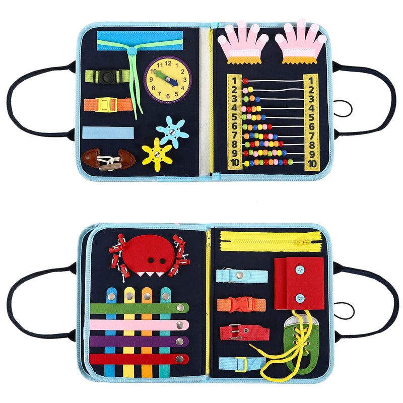 [Australia] - Fidget Blanket for Adults with Dementia,Dementia Activities for Seniors,Alzheimers Dementia Products for Elderly,Toddler Busy Board,Fidget Toys,Autism Sensory Toys for Autistic Children. 