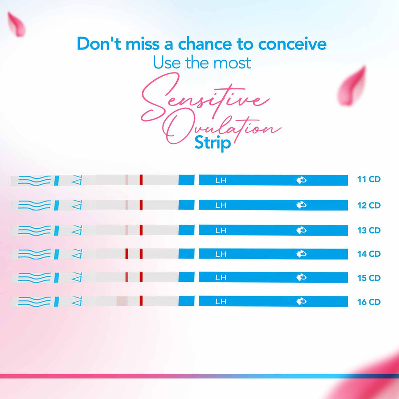 [Australia] - Clinical Guard Ovulation and Pregnancy Test Strips - 40 Ovulation Test Strips and 10 Pregnancy Test Strips, Ovulation Kit, Lh Test Strips, Ovulation Tests, Hcg Test Strips, Fertility Test for Women 50 Count (Pack of 1) 