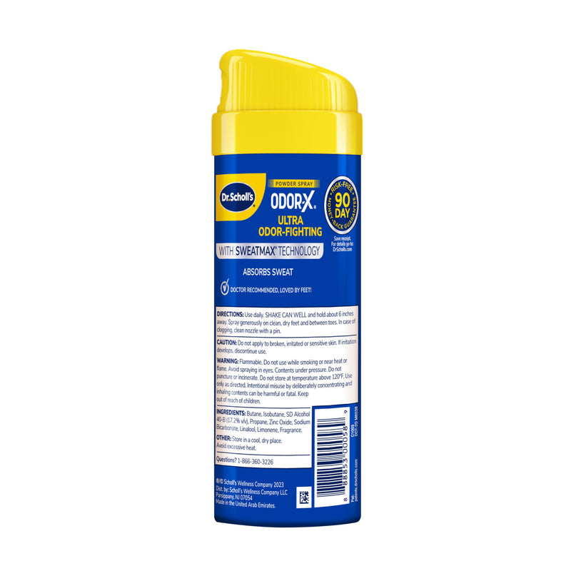 [Australia] - Dr. Scholl‚Äôs Odor-X ODOR-FIGHTING Spray-Powder // All-Day Odor Protection and Sweat Absorption - Packaging May Vary Fresh 4.7 Ounce (Pack of 1) 