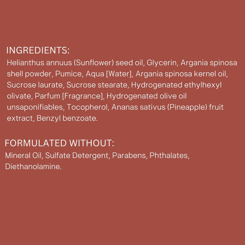 WHIND Marrakech Silk Exfoliating Body Scrub Jelly Balm – Hydrating Vitamin E Shower Scrub for Glowing Skin – Gentle Exfoliator & Moisturizer – 150ml