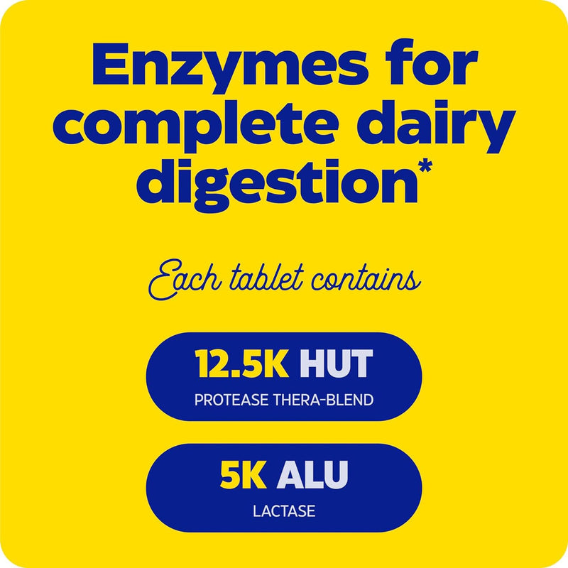 Enzymedica, DairyAssist, with Lactase, 30 Vegan Capsules, High-Dose, Soy Free, Vegetarian, Gluten Free, GMO Free 30 Capsules