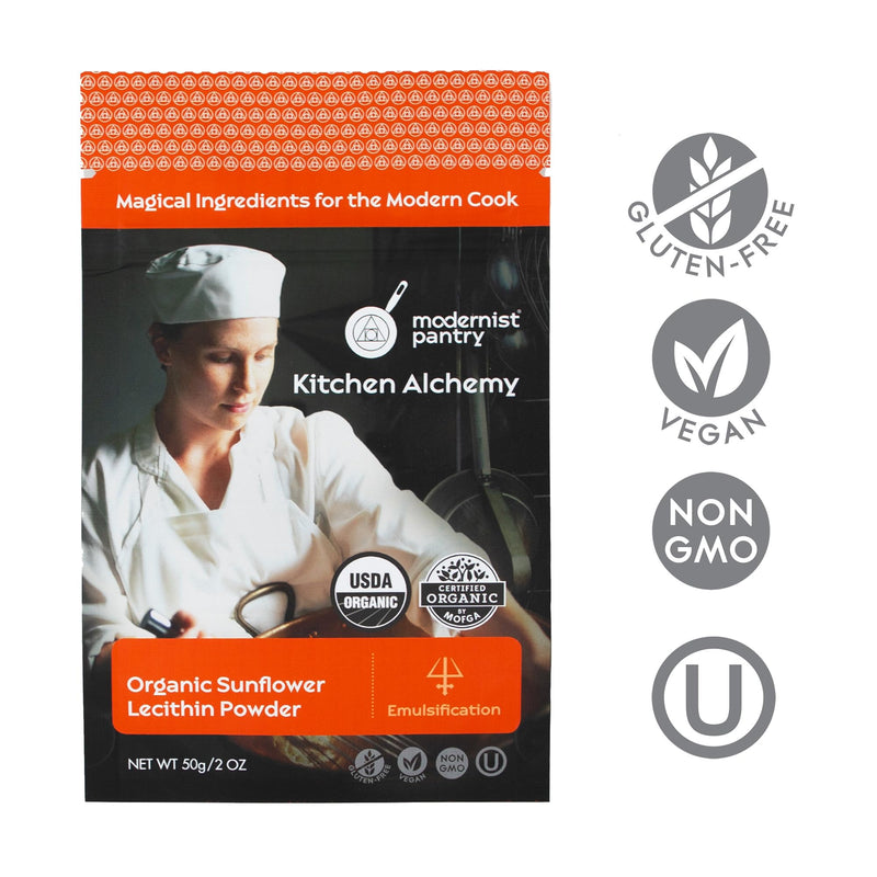 [Australia] - ORGANIC Sunflower Lecithin Powder Gluten-Free Vegan OU Kosher Certified - 50g/2oz 