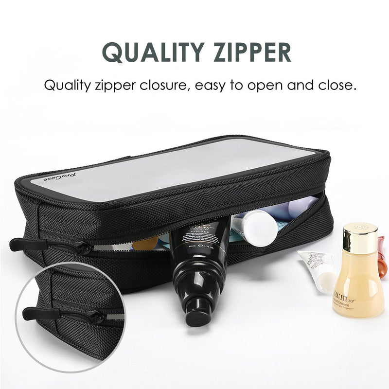 ProCase Tech Organizer Travel Case Bundle with Travel Toiletry Pouch