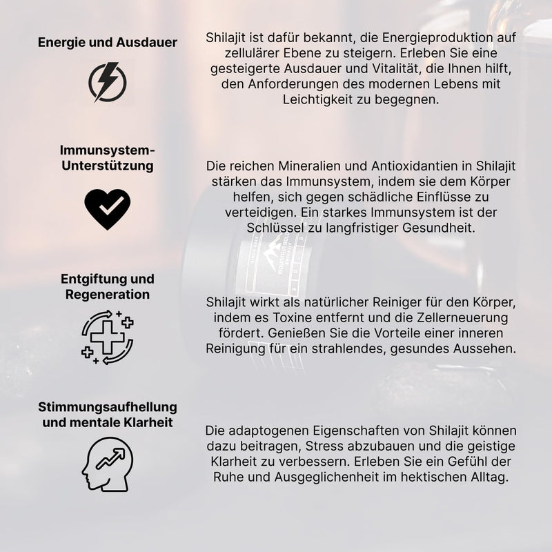 [Australia] - Mountain Gold Shilajit Resin, Original Himalayan Organic Shilajit 30g - Gold Grade 100% pure, Rich in Fulvic & Humic Acid, Minerals, Immune System & Vitality Booster, Vegan Dietary Supplement 