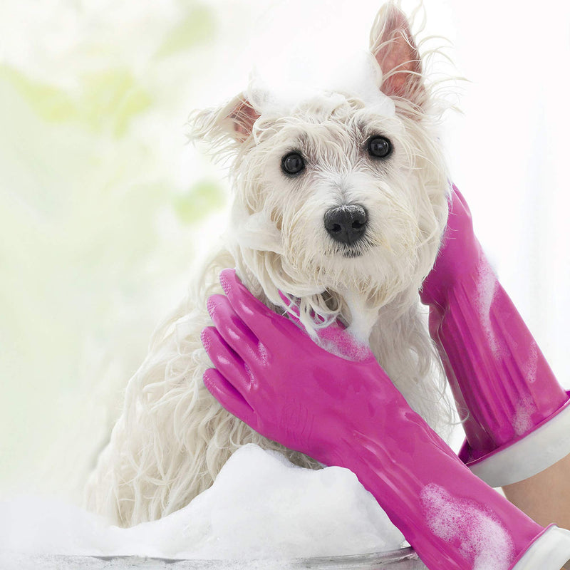 [Australia] - Playtex Living Reuseable Rubber Cleaning Gloves (Large, 2 Pairs), Premium Protection Reusable Household Gloves 