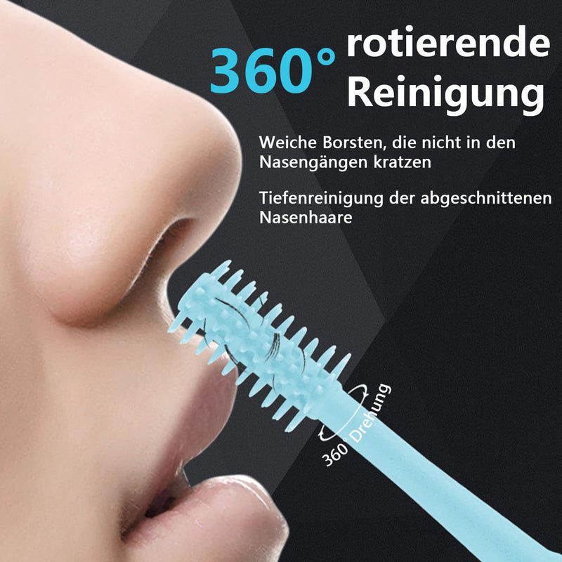 [Australia] - Nose hair trimmer, double-sided nose hair trimmer for men, women, 2-in-1 nose hair trimmer, no electricity 