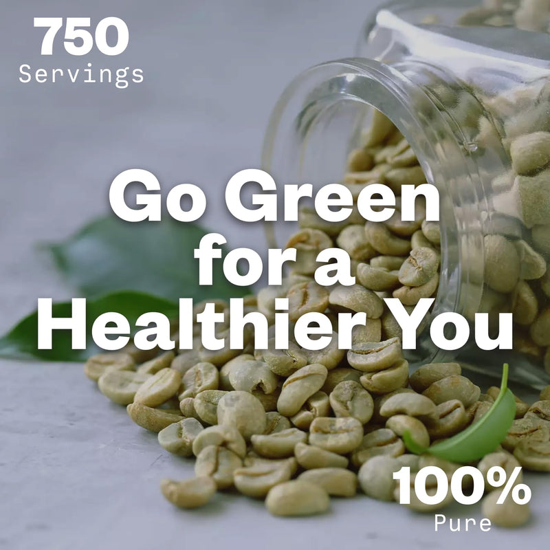 [Australia] - Green Coffee Bean Extract 150g, Green Coffee with Chlorogenic Acid, Body Detox and Cleanse for Women and Men, Natural Appetite Suppressant to Support Vitality and Energy, 750 Servings 