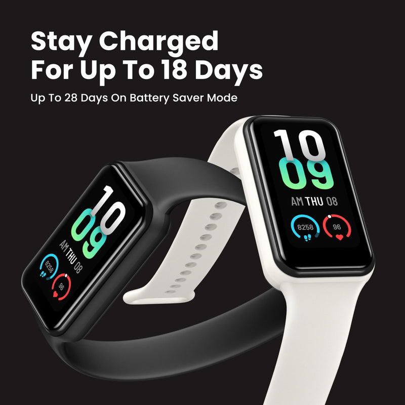 [Australia] - Amazfit Band 7 Fitness and Activity Trackers and Smartwatches, Heart Rate, SpO2, Sleep Analysis, Amazon Alexa Built-In, 18-Day Battery, Black 