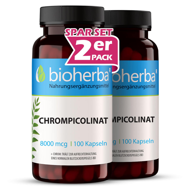 [Australia] - Chromium from Chromium Picolinate High Dose 1700 mcg - 200 Capsules Laboratory Tested by BIOHERBA 1 Piece (Pack of 200) 