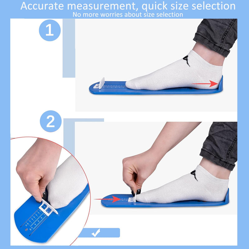 [Australia] - Foot measuring device, shoe size measurement, shoe size meter, shoe size measurement from 18 to 47 measuring device, shoe sizes foot meter shoe accessories measuring foot shoe size meter children for children adults feet 
