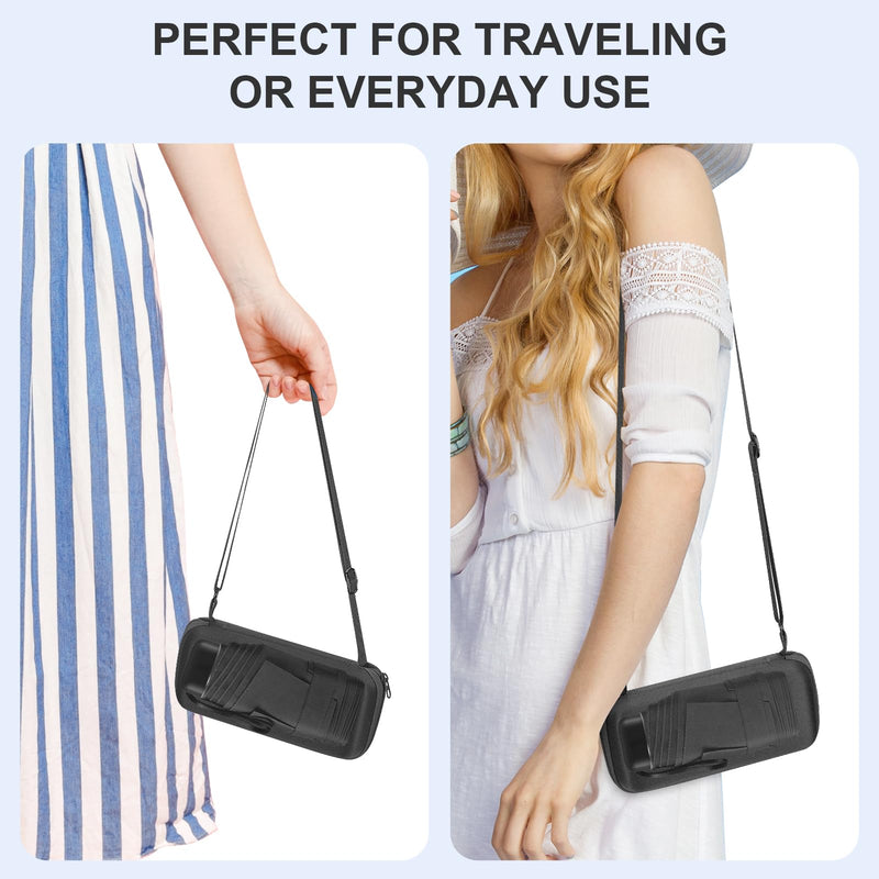Compact Travel Umbrella with Case - Mini Umbrella for Purse, Small Lightweight &Tiny Design Perfect for Parasol Outdoor Sun&Rain Umbrellas