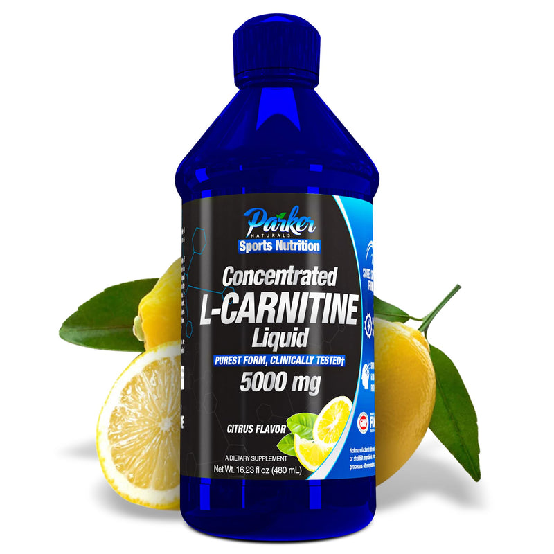 [Australia] - Concentrated L-Carnitine Liquid, 5000mg All Natural Citrus Flavored L-Carnitine Supplement, Liquid L-Carnitine with Vitamin V5, 16.23 Fl. Oz 