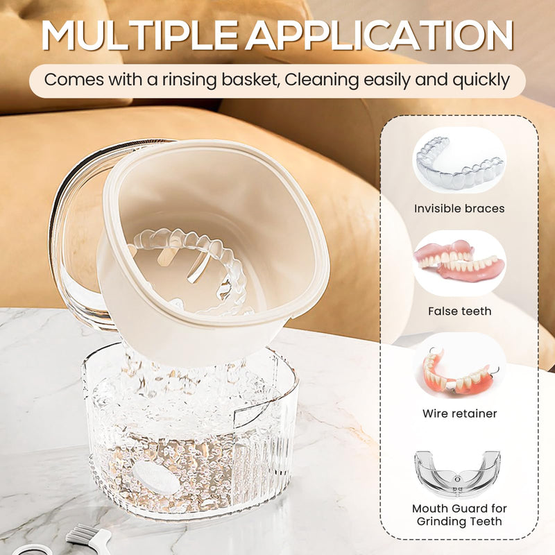 [Australia] - Denture Bath Case and Retainer Case 