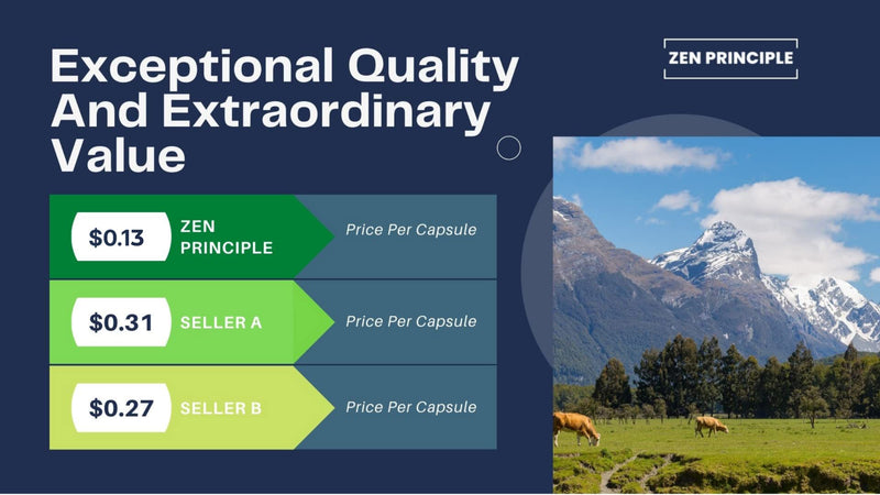 [Australia] - Zen Principle Grass Fed Beef Organs - Desiccated Liver, Heart, Kidney, Pancreas, Spleen, Intestine, Tripe/Stomach. Beef Organ Supplements 2-Pack 