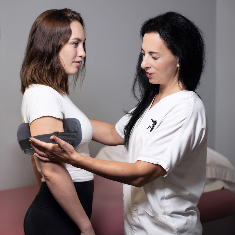OPTP PRO Shoulder Support – Shoulder Pillow for Rotator Cuff Pain, Use During Recovery Following Surgery and Post Shoulder Sling - Post-Athletic Recovery Tool - Standard Size