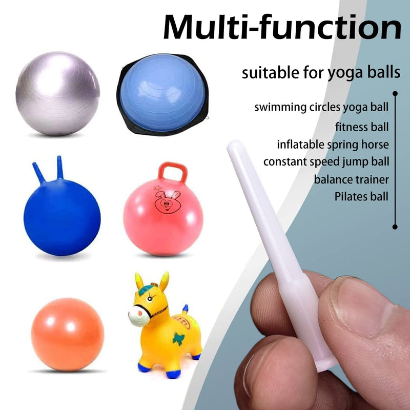 [Australia] - 10-Pieces Fitness Exercise Sport Yoga Ball Inflatable Bed Pool Air Stopper Plug Pin 
