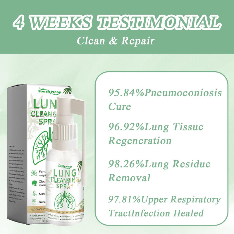 [Australia] - Quartel Lung Spray Pack of 2 Lung Cleansing Spray Lung Cleansing Spray is suitable for removing, cleaning and breathing (30 ml) 