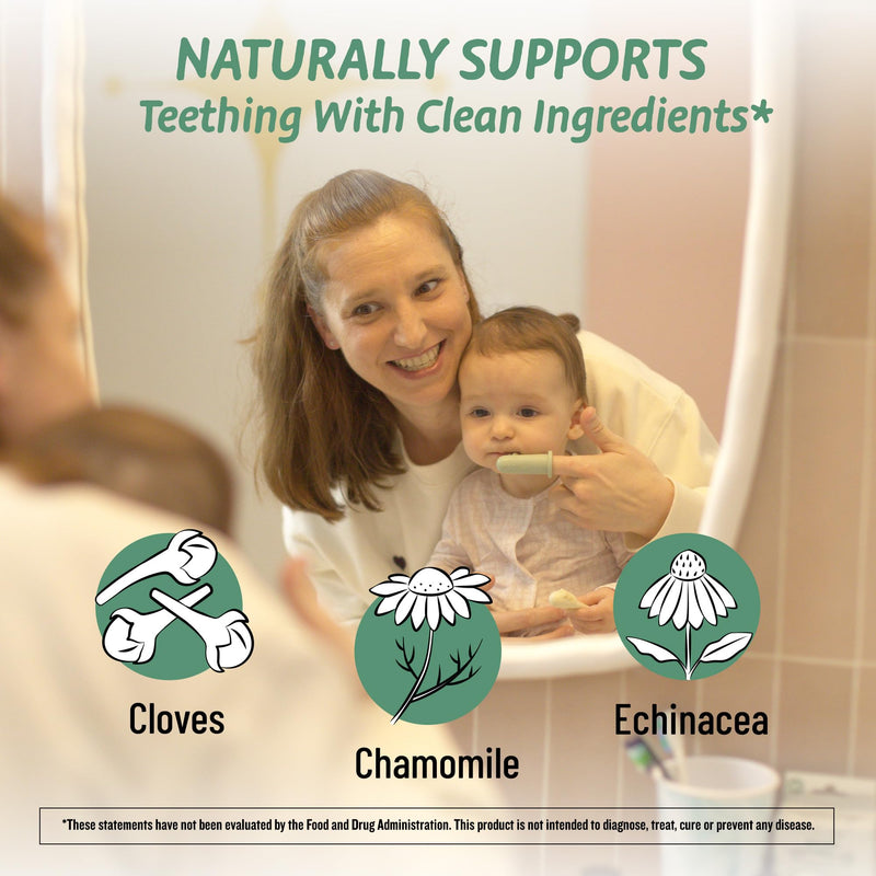 [Australia] - Legendairy Milk Organic Teething Gel - Baby Teething Relief Drops, Clove and Chamomile - Ideal for Babies and Toddlers - Sugar Free, 120 Servings 