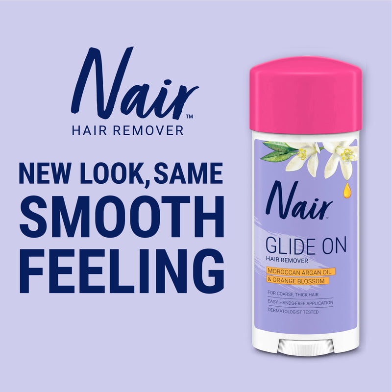[Australia] - Nair Glide On Hair Removal Cream, Arm, Leg, and Bikini Hair Remover, Depilatory Cream, 3-pack, 3.3 oz Stick 3.3 Ounce (Pack of 3) 