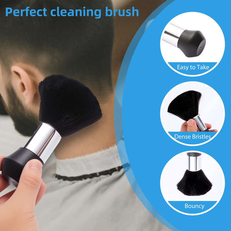 [Australia] - 4PCS Fade Comb Tool Set, Self Haircut Kit for Men Haircut Gradient Hair Comb Compatible with All Clipper,for Home,Salon,School Use (Black/Grey) 