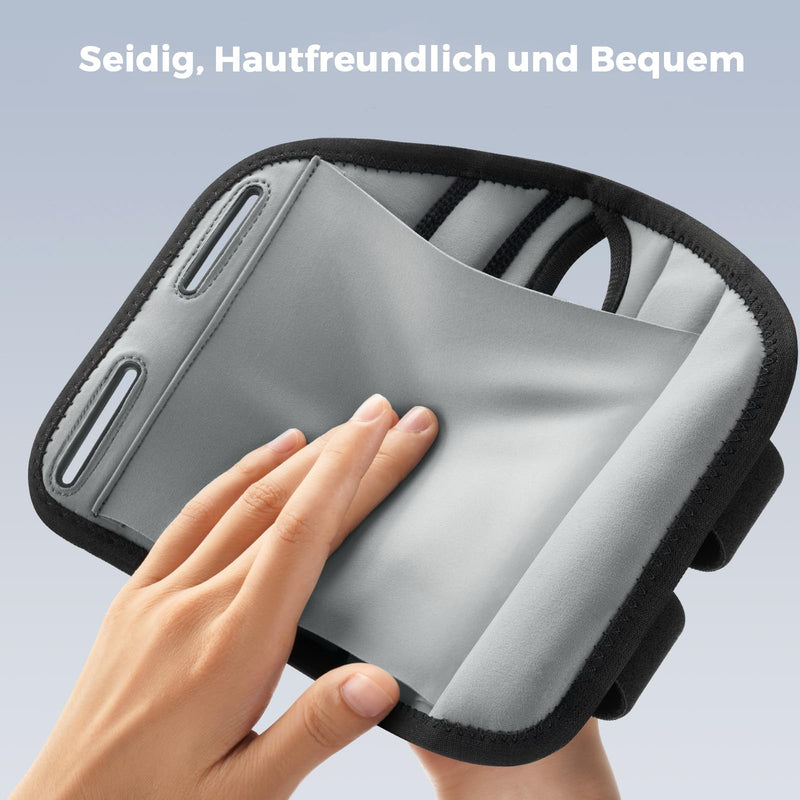 [Australia] - FREETOO Flexible Lightweight Wrist Splint for Carpal Tunnel, Breathable Hand Splint with Snug S-Shaped Splint, Adjustable Wrist Support for Sprain, Tendonitis, RIS Gray-Right Hand M (Wrist 6.2"~7.8") 