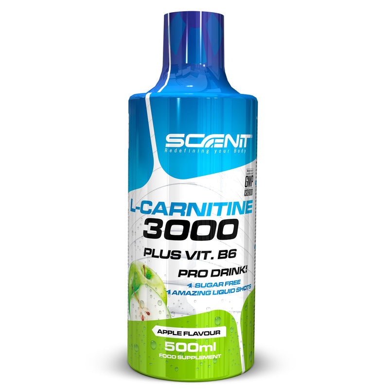 [Australia] - L Carnitine Liquid - L Carnitine 3000 - L-Carnitine Liquid - L-Carnitine High Dose - L Carnitine 3000 mg (500 ml) (Apple) Apple 