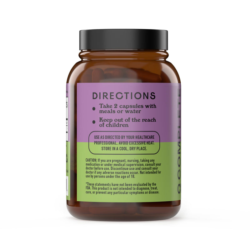 [Australia] - Complete Natural Products Pure Organic Milk Thistle Capsules - 500 mg Silymarin Powder 100 Pills 100 Count (Pack of 1) 
