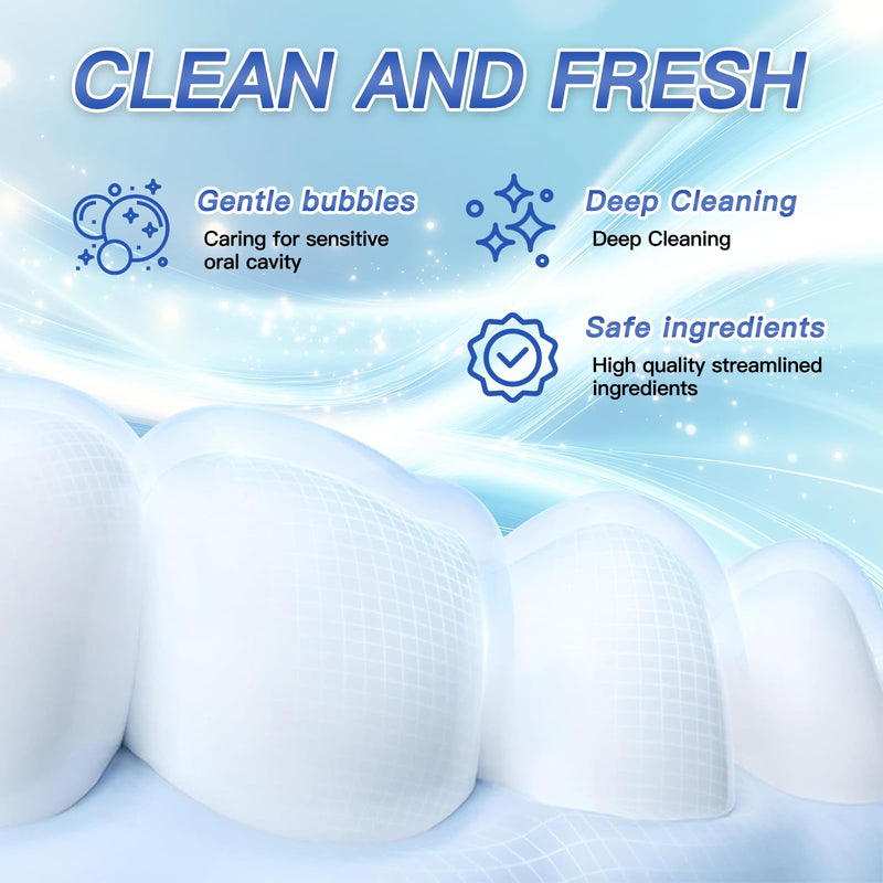 Nano Hydroxyapatite Toothpaste – Remineralizing, Whitening & Fluoride-Free Toothpaste for Sensitive Teeth, Cavity Reversal, Enamel Repair & Gum Care, Suitable for Kids & Adults